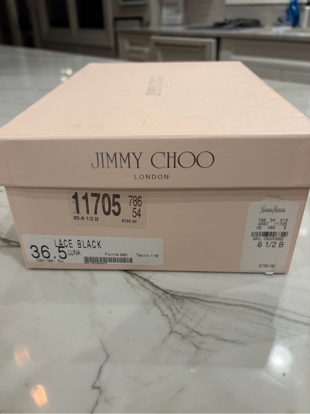 Jimmy Choo lace pumps- 6.5 NEW - Picture 5 of 16